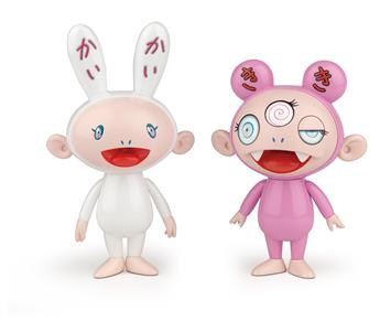 TAKASHI MURAKAMI Kaikai & Kiki (Blue Eyes).